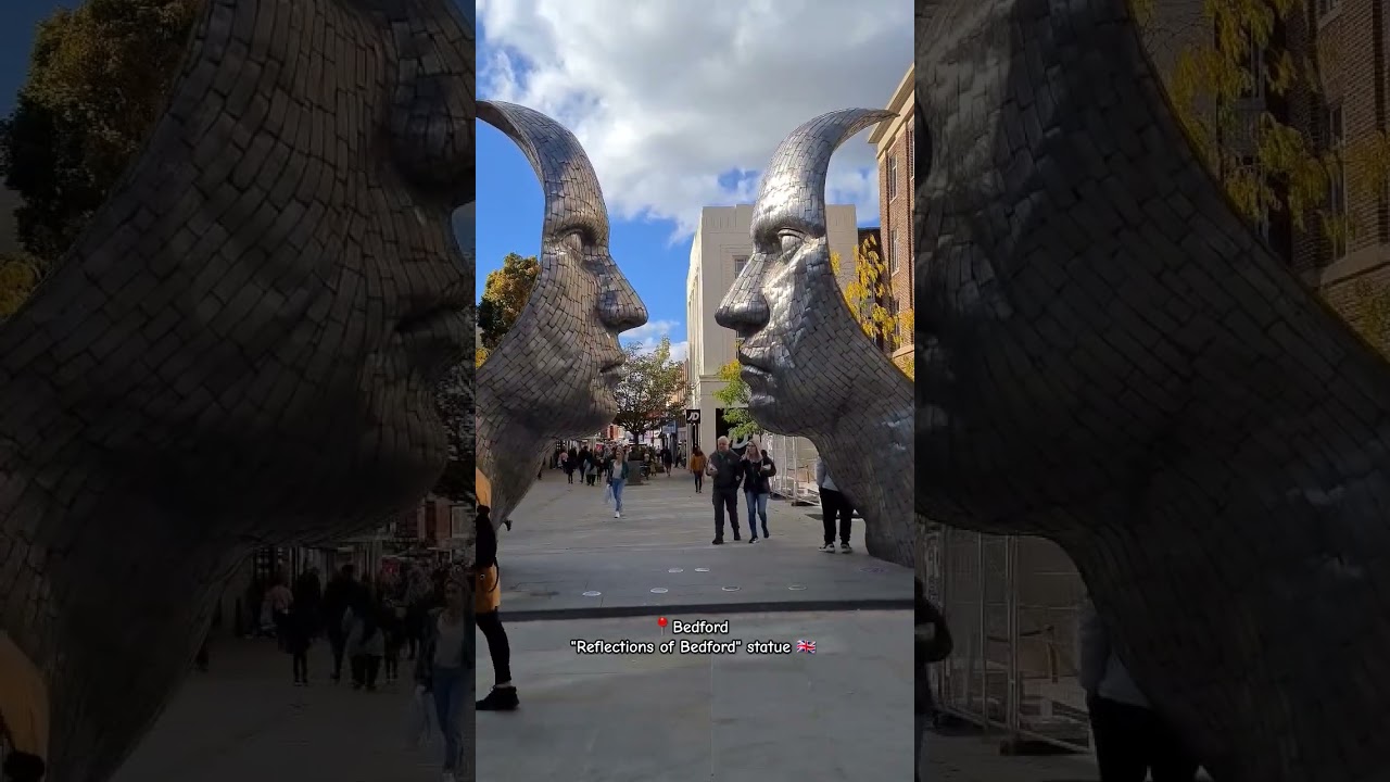 📍Bedford city, UK 🇬🇧 #travelideas #travel #statue #adventure #petfriendly -description for more info