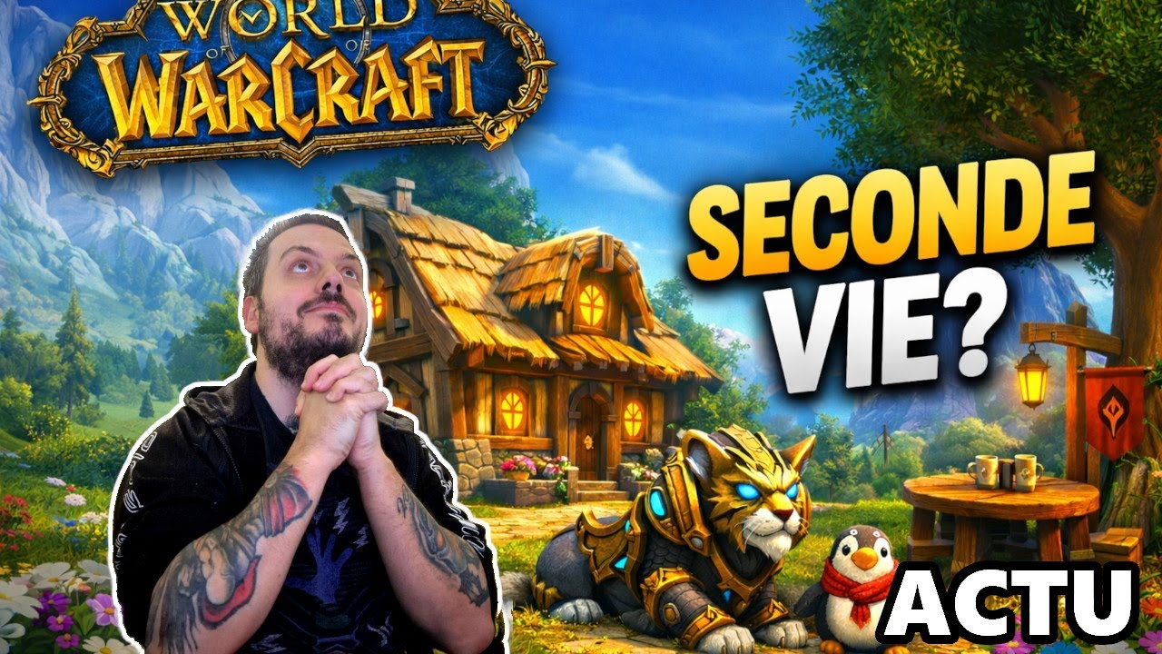 Blizzard nous offre une SECONDE VIE dans WoW