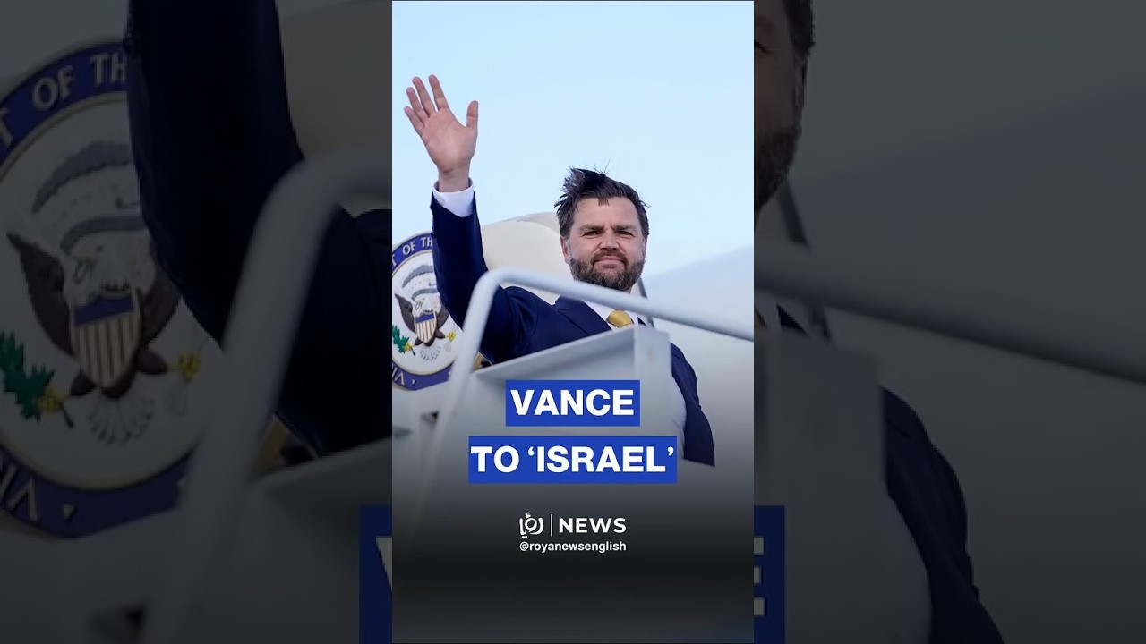 US Vice President JD Vance departs for &lsquo;Israel&rsquo;