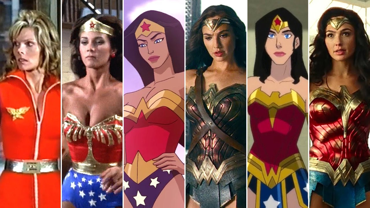 Evolution of WONDER WOMAN | 1974-2023