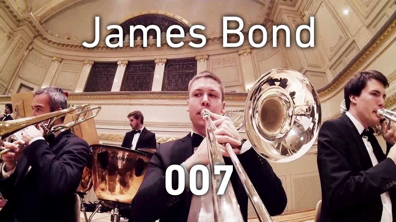 GoPro on Trombone: James Bond - 007