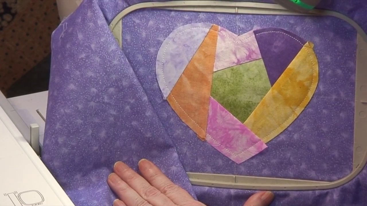 Как сшить викторианскую лоскутную технику «Crazy Piecing» в пяльцах