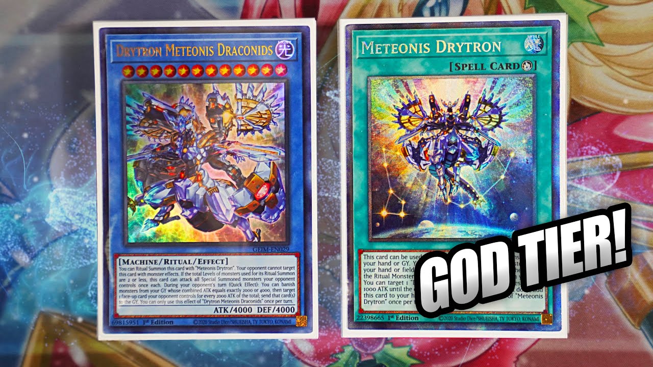 Yu-Gi-Oh! THE GOD TIER! DRYTRON RITUAL DECK PROFILE! NEW 2021 FORMAT +COMBOs! (Ft. Jesse Kotton)