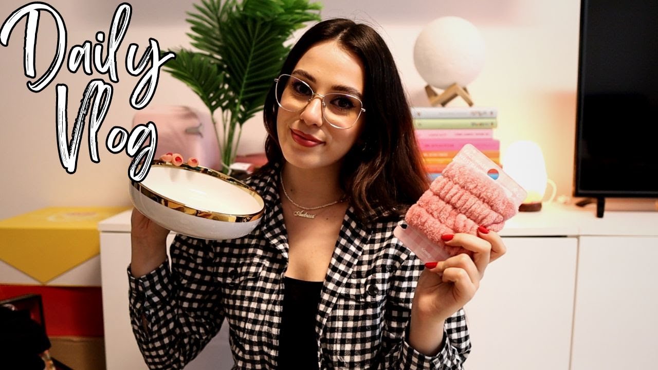 DailyVLOG ❤️ Unboxing Sinsay pentru casă | Tutorial de machiaj cu produse noi | Unde reciclam uleiul