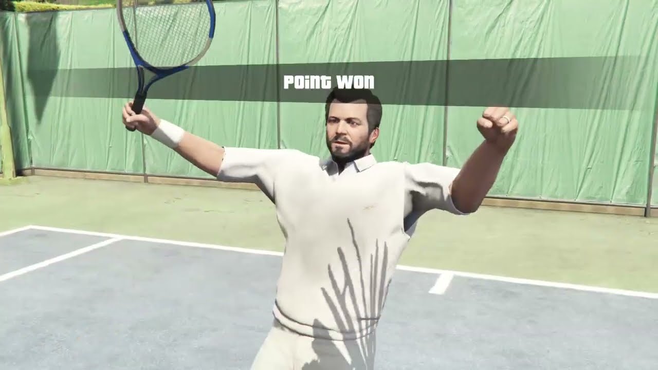 Michael PLAYS TENNIS IN US OPEN!!!!  🎮 SUBSCRIBE. Road to 1000 SUBS #twitch #gta #gtaonline #gaming