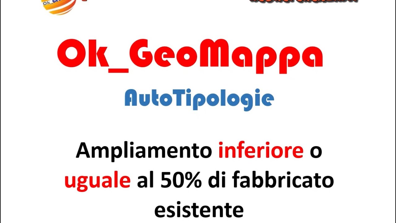 Autotipologie Ampliamento inferiore o uguale al 50%