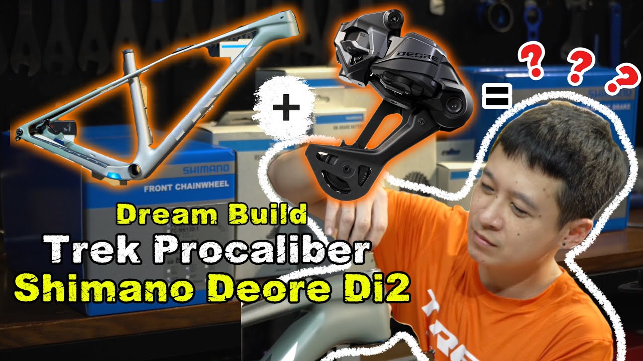 Shimano Deore Di2 M6200 build on Trek Procaliber 9.5 all new