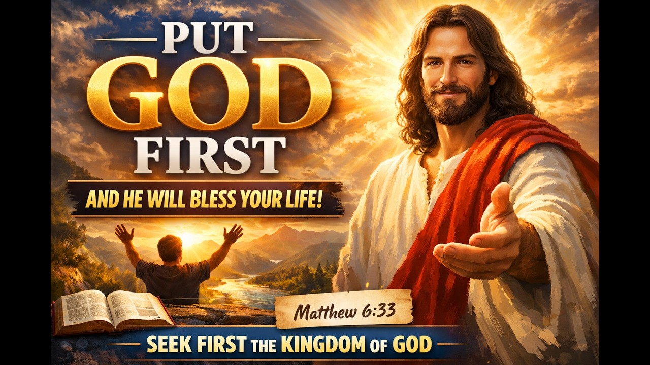 GOD FIRST | The Most Powerful Way to Start Your Day Blessed, Full of Positivity