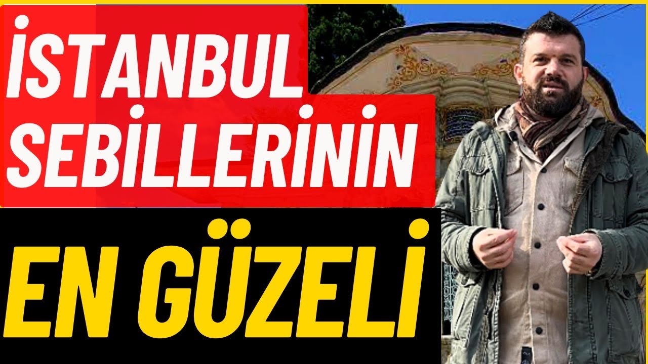 Eyüp’te Şeyh Galib’in Muhteşem Şiiri, Mihrişah Sultan Sebili- Ömer Kaptan