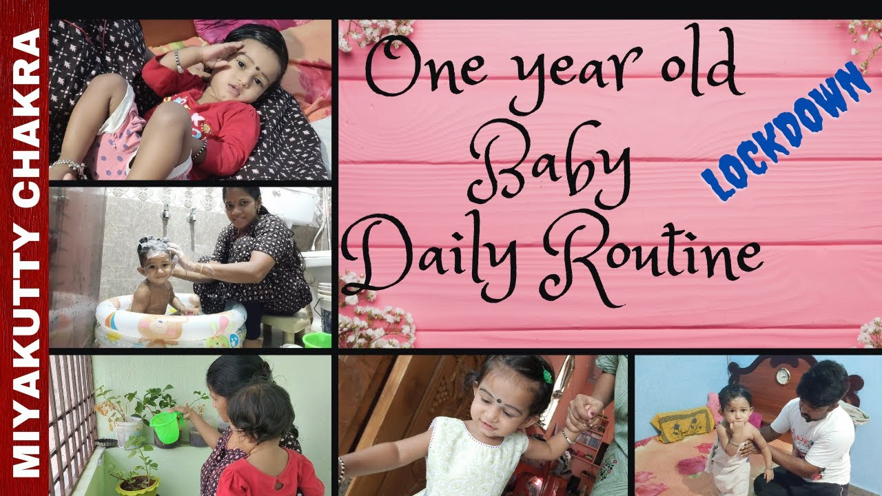 My Baby's Daily Routine | Lockdown Routine in Tamil