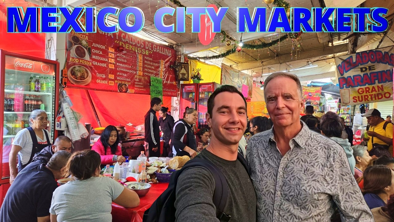 Guided Tour of La Merced Market with LOTS OF FOOD!