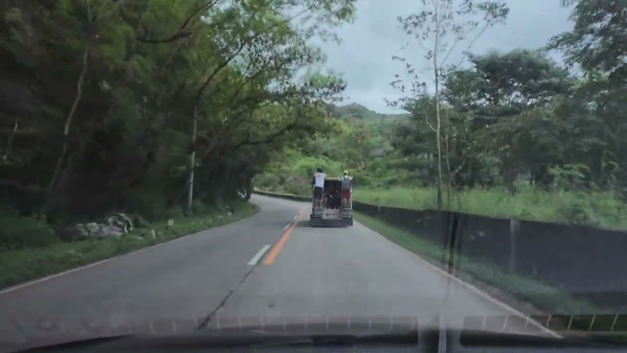 DRIVING ALONG MARILAQUE HIGHWAY TO PALAYA NATURAL FARM IN TANAY RIZA