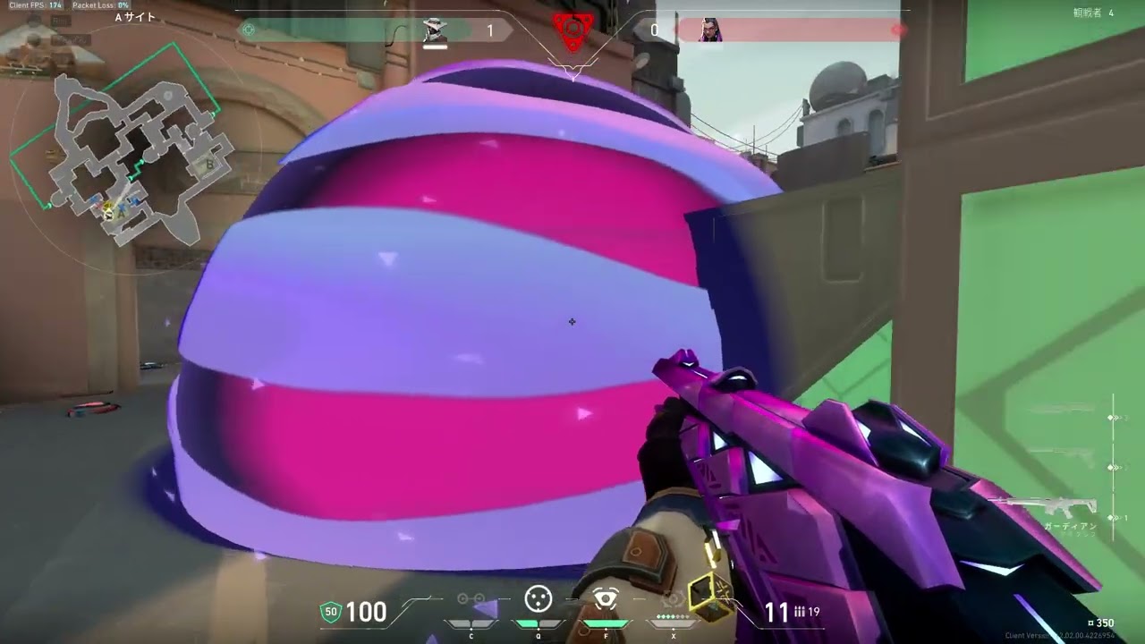 インサイトキャプチャーで録画したVALORANTのゲームプレイを見てみよう