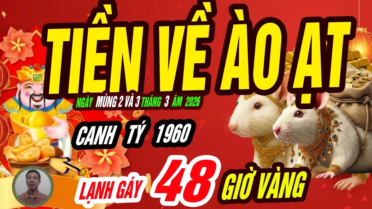 🐭 Tổ Ti&ecirc;n B&aacute;o Mộng Canh T&yacute; 1960 Đ&uacute;ng 48 Giờ V&agrave;ng, Số Phải Gi&agrave;u