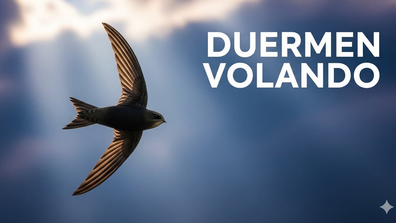 Aves que Duermen en Vuelo: El Secreto del Vencejo Real