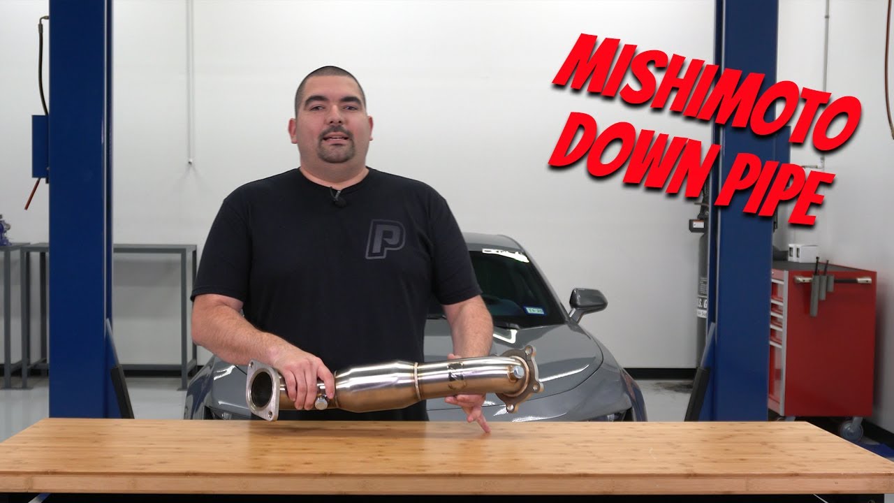 2016-2020 Camaro 2.0 Mishimoto Catted Down Pipe - Phastek Installation