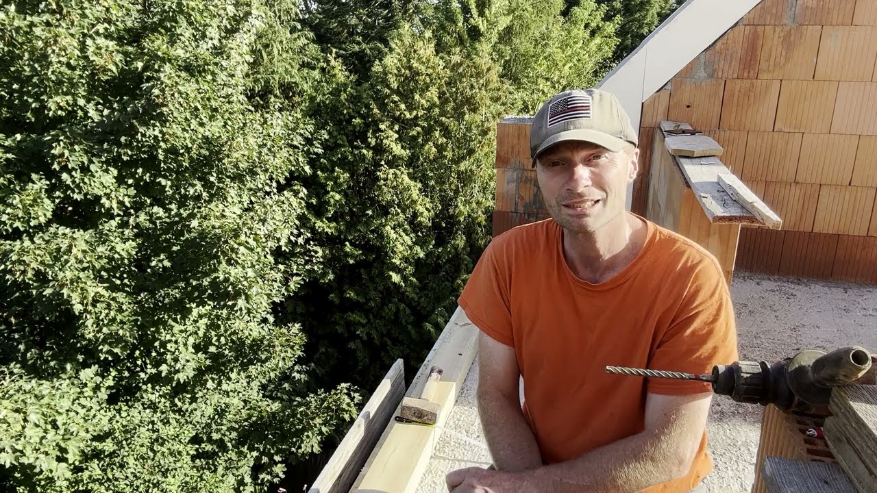 Fußpfette für den Dachstuhl