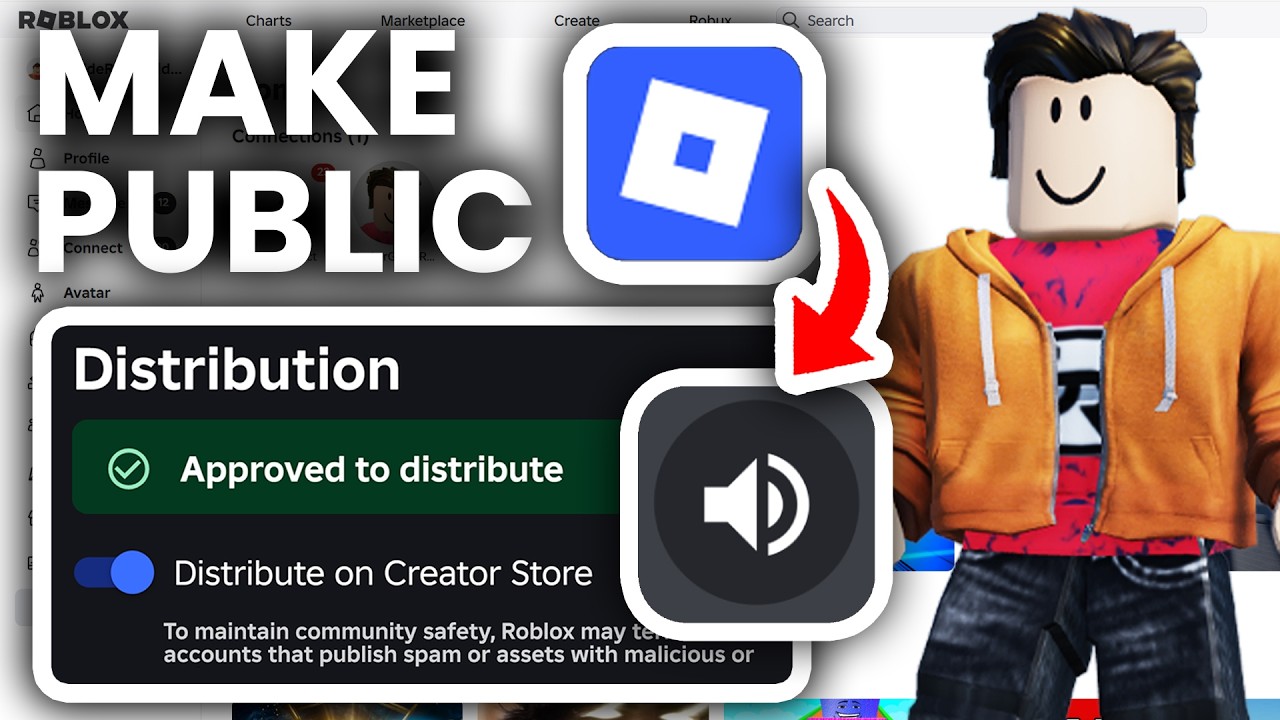 How To Make Audio ID Public On Roblox - Full Guide