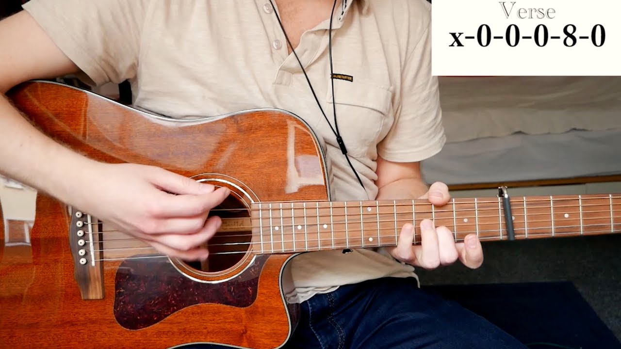 JIN x Coldplay - The Astronaut (guitar cover in original tuning)