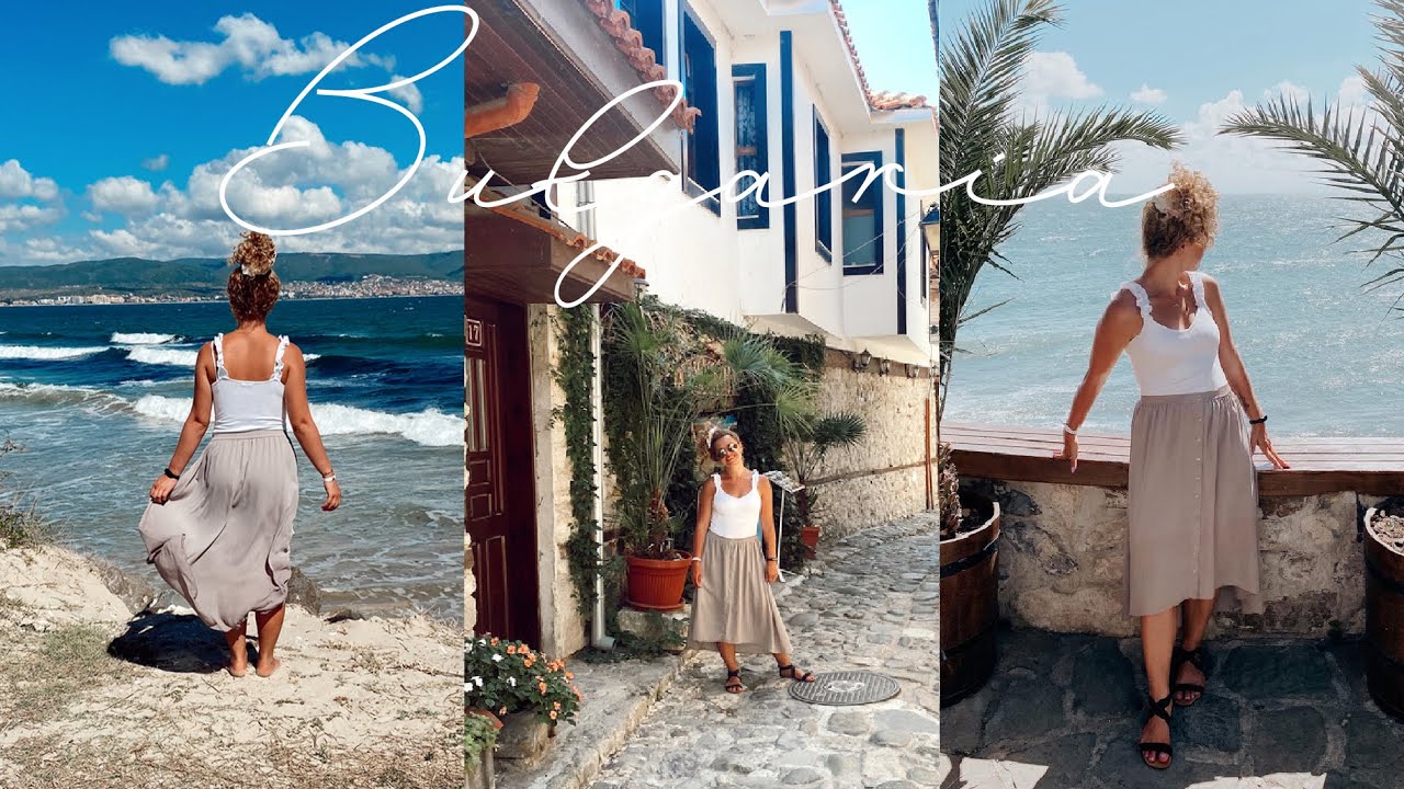 VLOG 🇧🇬 BUŁGARIA • Słoneczny Brzeg, Nessebar, kosmetyki do włosów na wakacjach | Curly Madeleine