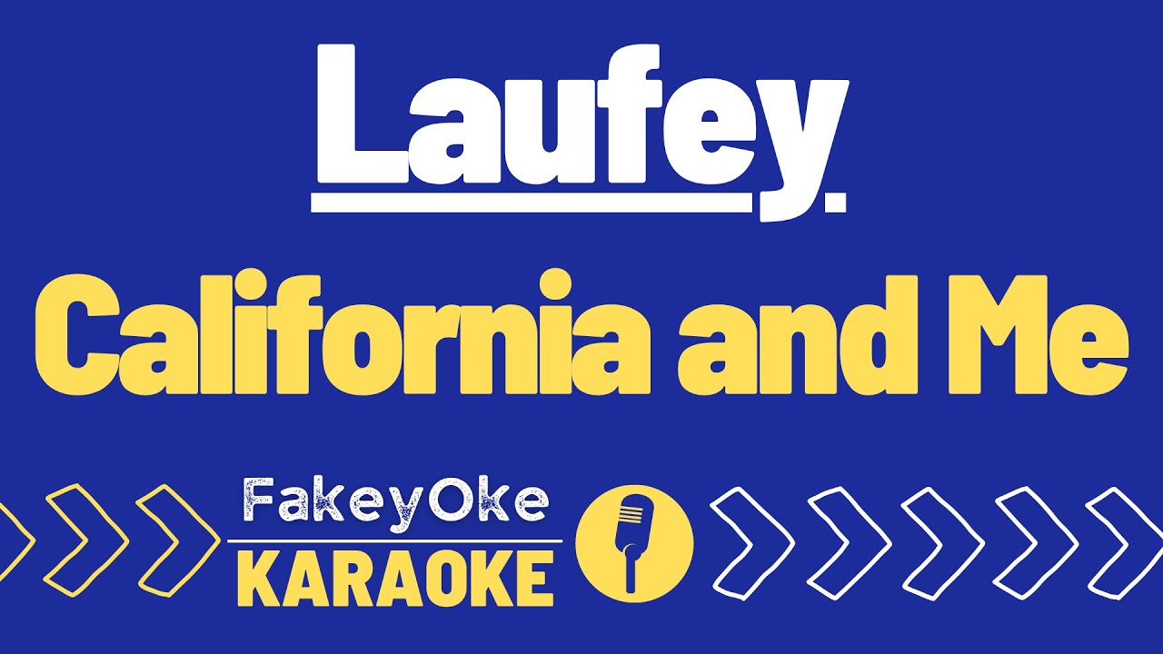 Laufey - California and Me (Ft. Philharmonia Orchestra) [Karaoke]