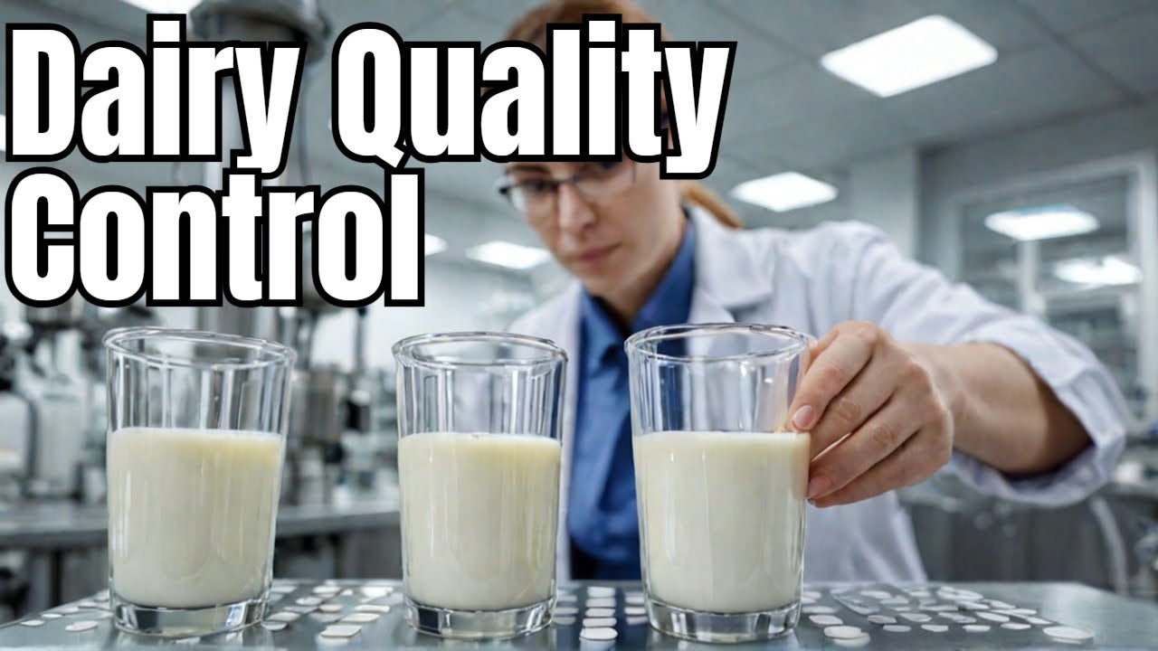 Lecture 13 Quality control in dairy industry