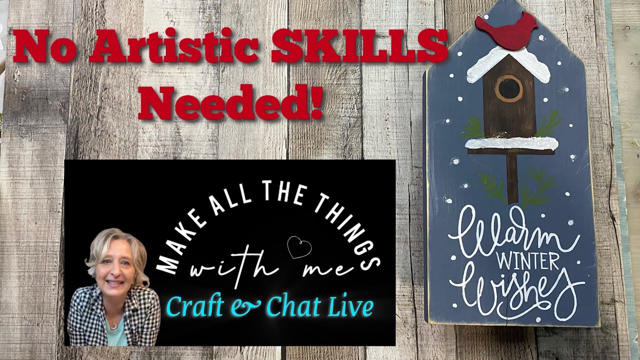 Let’s Stencil Chat & Craft LIVE!