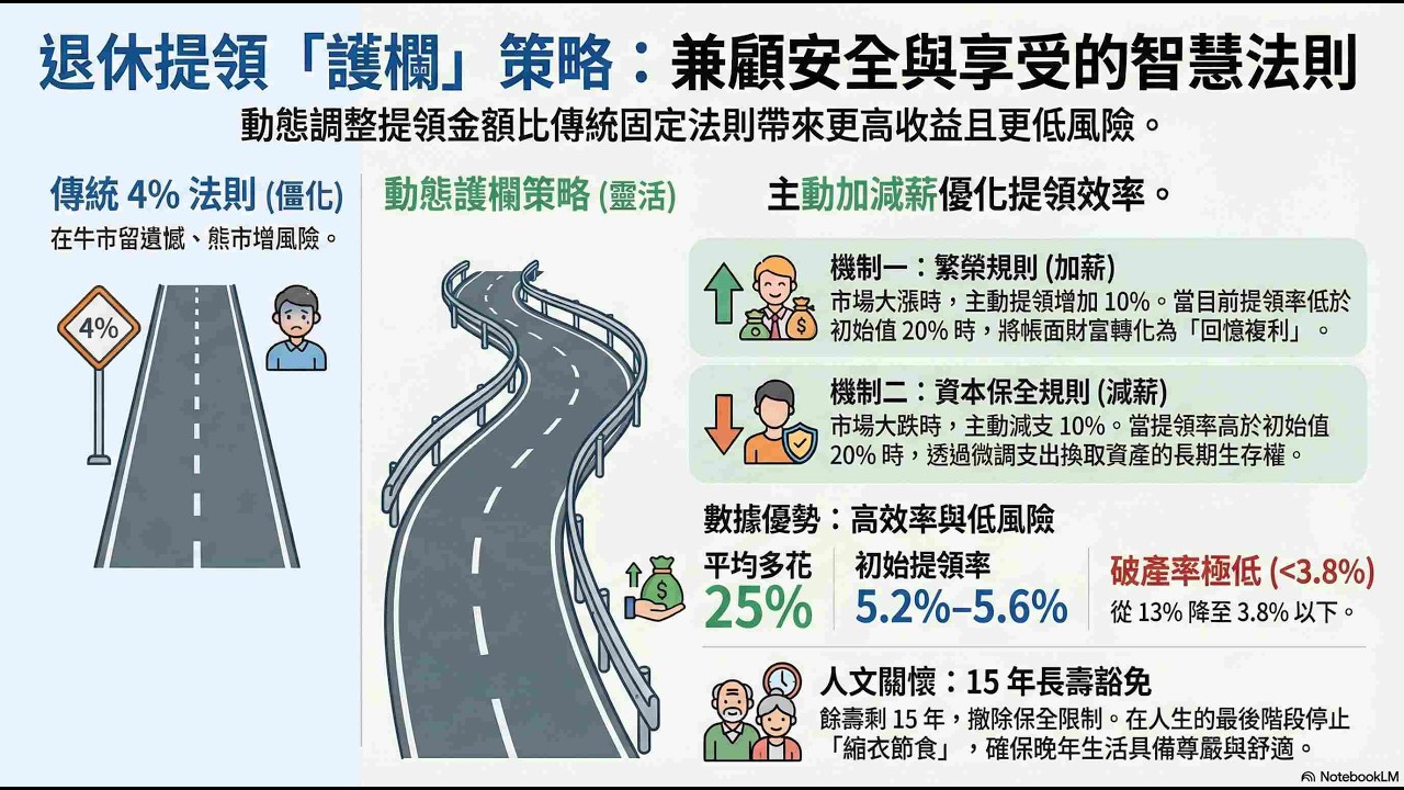 【2026/03/03】#67 別再只會存錢！掌握「4%法則」與「動態護欄」，讓財富為你的自由工作，「護欄」提領策略平衡安全與享受