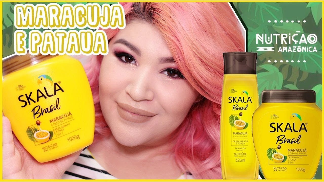 🍃 NUTRIÇÃO AMAZÔNICA Maracujá e Patauá - SKALA BRASIL [Vegano/No/Low Poo]