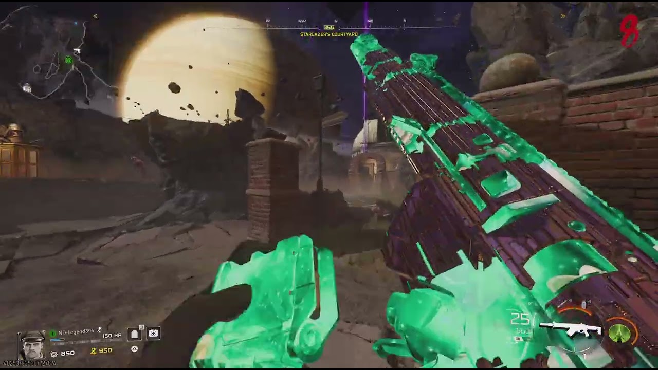 First Solo run at BO7 Zombies - Astra