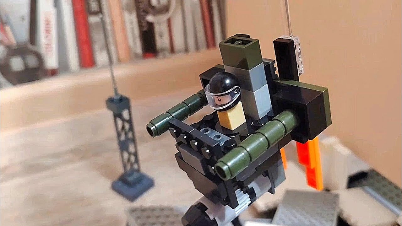 What if Large tv man has been infected (part 8) | LEGO animation