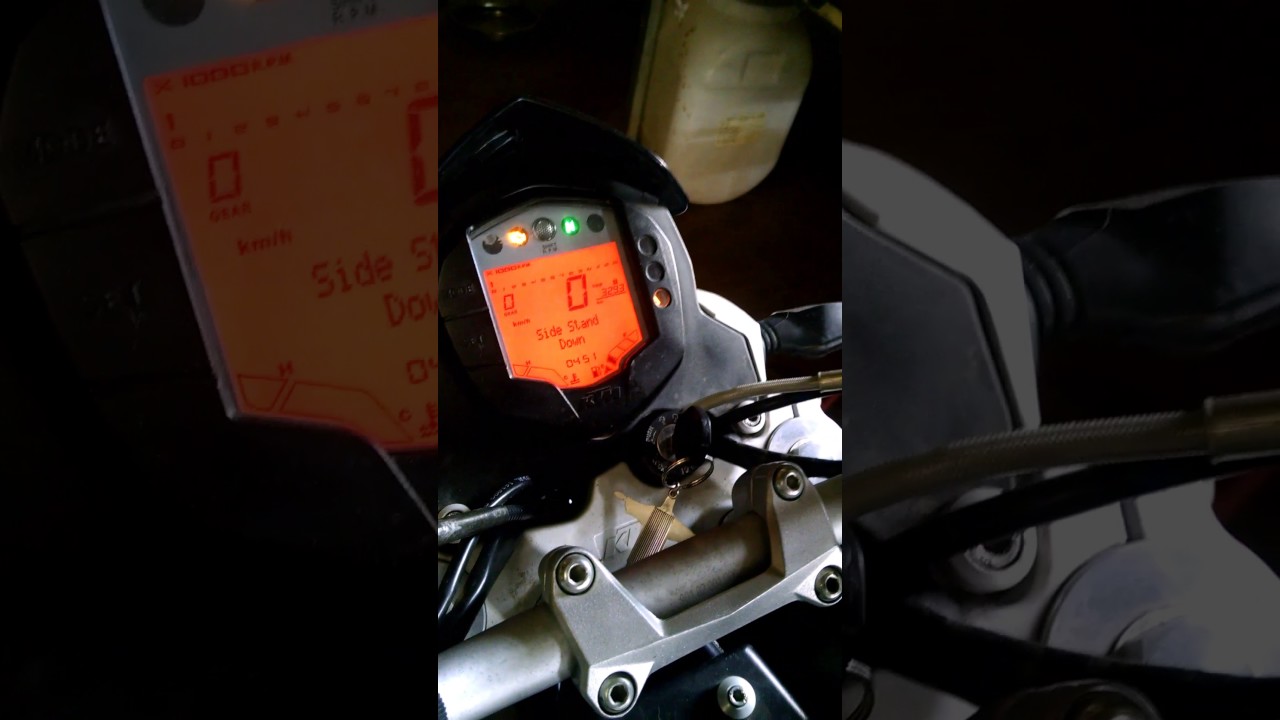 Solucionar problema sensor pata apoyo KTM duke