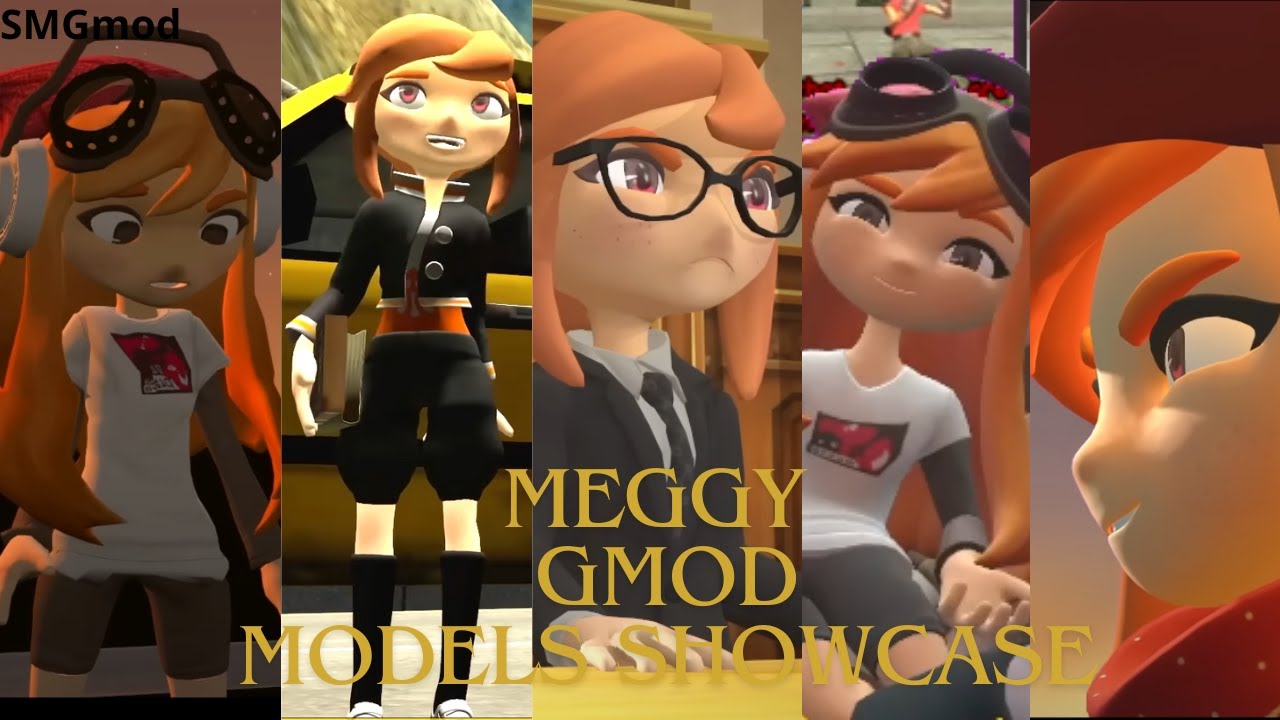 Meggy Gmod Models Showcase