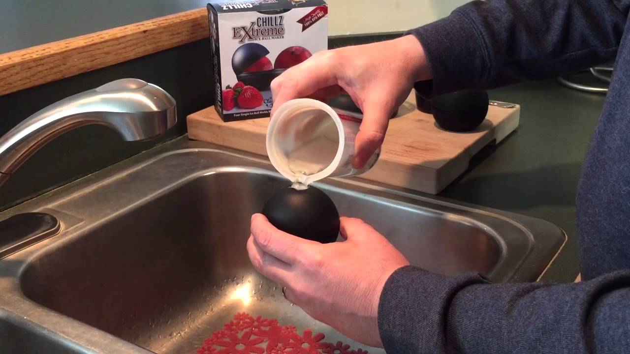 How to use the Chillz Extreme Whiskey Ice Ball Maker