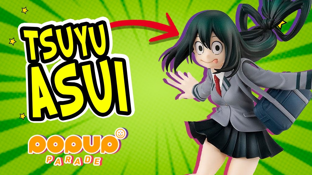 POP UP Parade Tsuyu Asui My hero academy | Goodsmile company | Geekon 4K