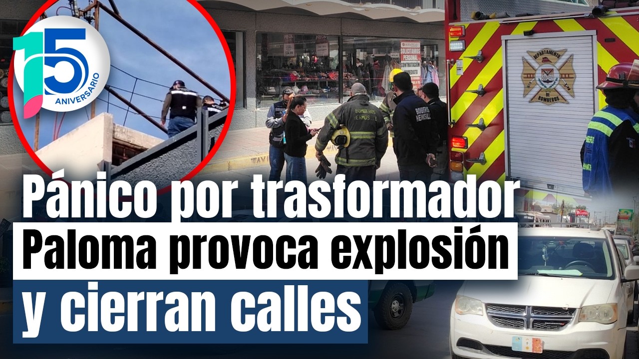 Otra vez EXPLOTA transformador en Centro de Hermosillo: Provoca apagón y evacuación del sector