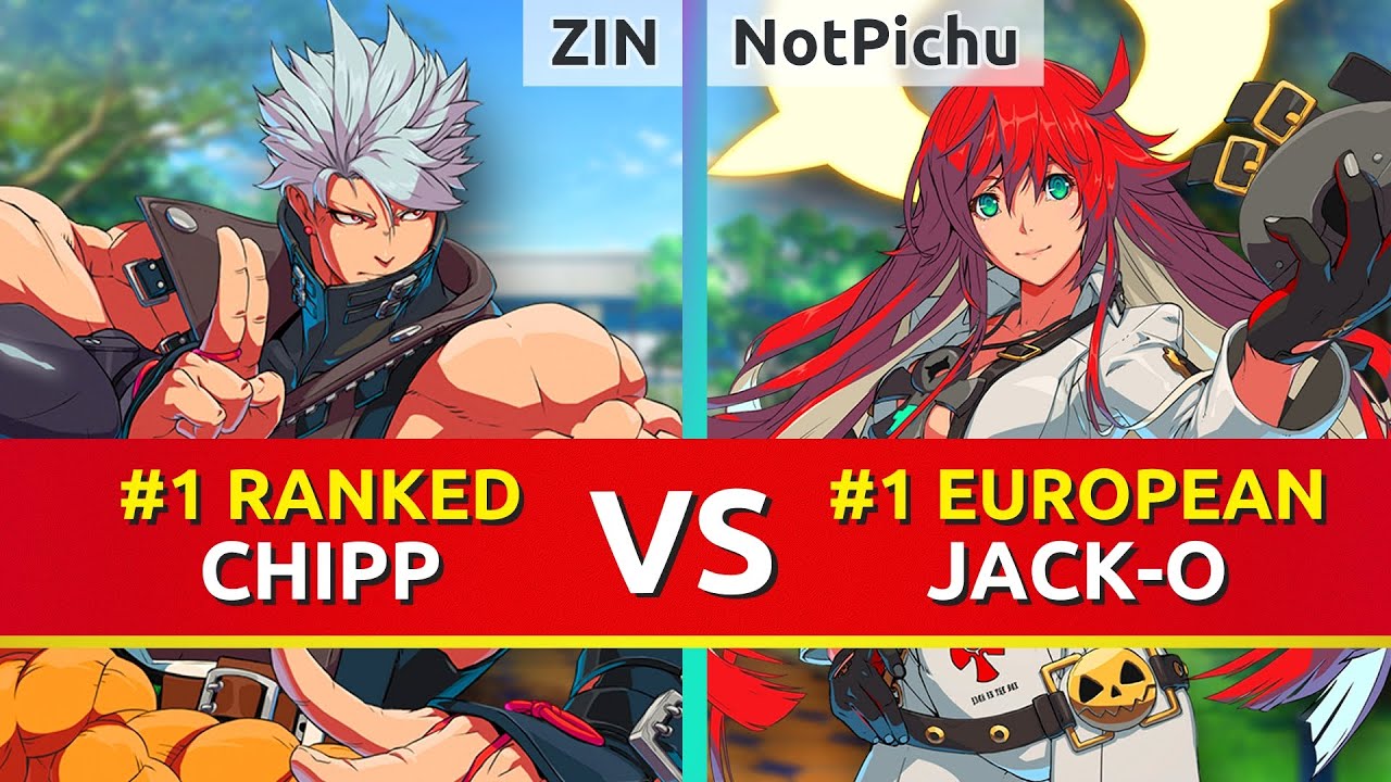 GGST ▰ ZIN (#1 Ranked Chipp) vs NotPichu (#1 European Jack-O). Guilty Gear Strive
