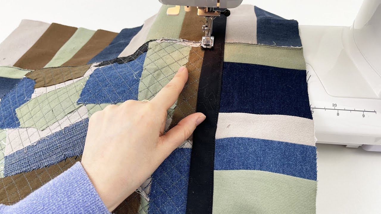 DIY. Посмотрите, что я сделала из остатков джинсов. Шитье для начинающих.