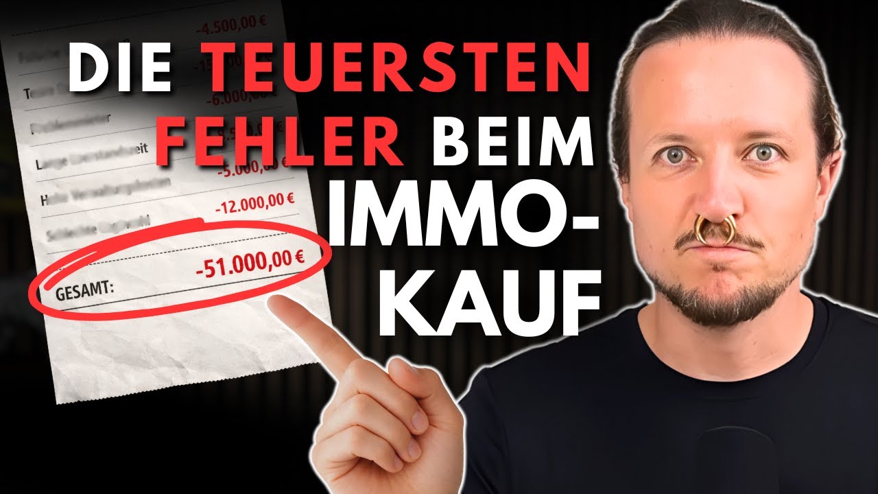 Die 10 teuersten Immobilien Fehler, die dich arm machen (und wie du sie vermeidest)