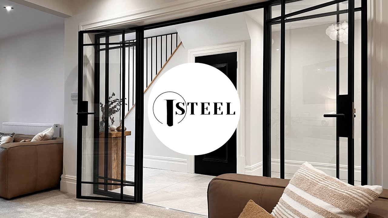 iSteel Double Doors with Side Panels