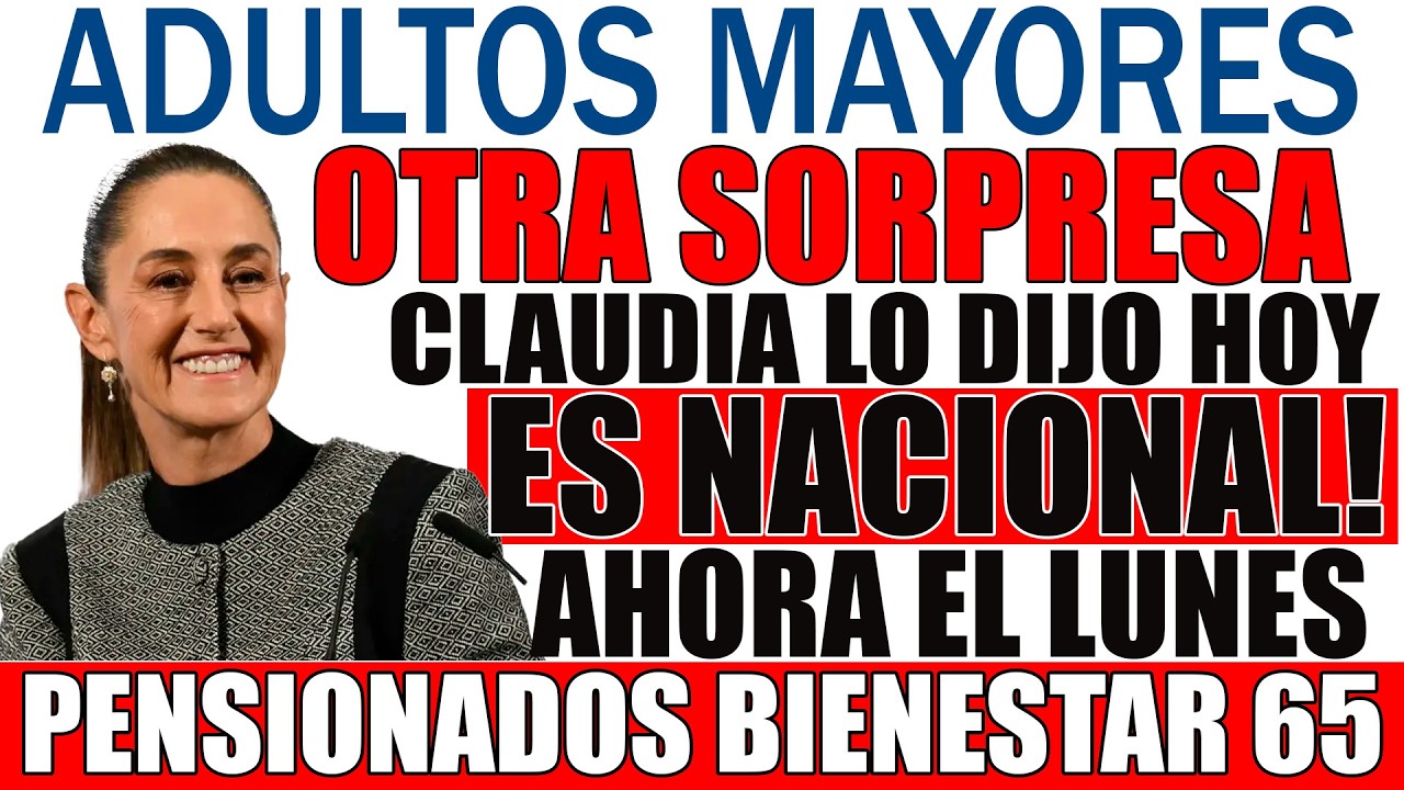 📢 𝗢𝗧𝗥𝗔 𝗦𝗢𝗥𝗣𝗥𝗘𝗦𝗔 ¡𝗔𝗗𝗨𝗟𝗧𝗢𝗦 𝗠𝗔𝗬𝗢𝗥𝗘𝗦! 𝗦𝗘𝗥𝗔 𝗡𝗔𝗖𝗜𝗢𝗡𝗔𝗟 𝗬 𝗧𝗘 𝗧𝗢𝗖𝗔 𝗠𝗘𝗡𝗦𝗔𝗝𝗘 𝗨𝗥𝗚𝗘𝗡𝗧𝗘 ¡𝗔𝗦𝗜 𝗟𝗢 𝗗𝗜𝗝𝗢 𝗖𝗟𝗔𝗨𝗗𝗜𝗔!