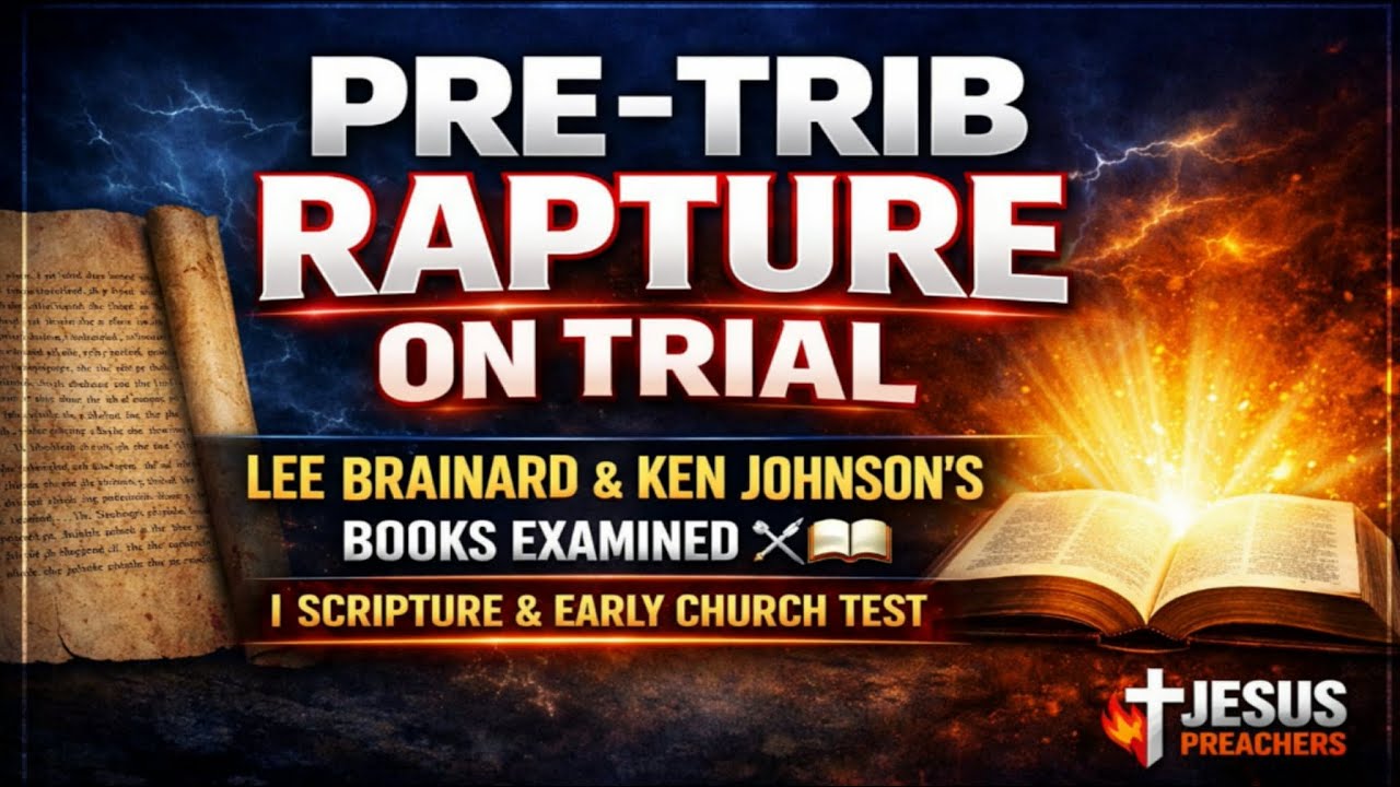 🔥LEE BRAINARD & KEN JOHNSON’S PRE-TRIB RAPTURE BOOKS EXAMINED ⚔️📖