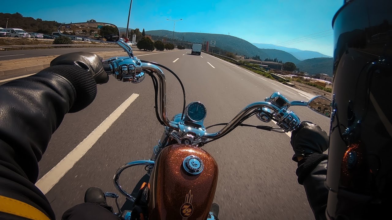 1080p Harley Davidson Sportster Seventytwo Orange Flake Custom