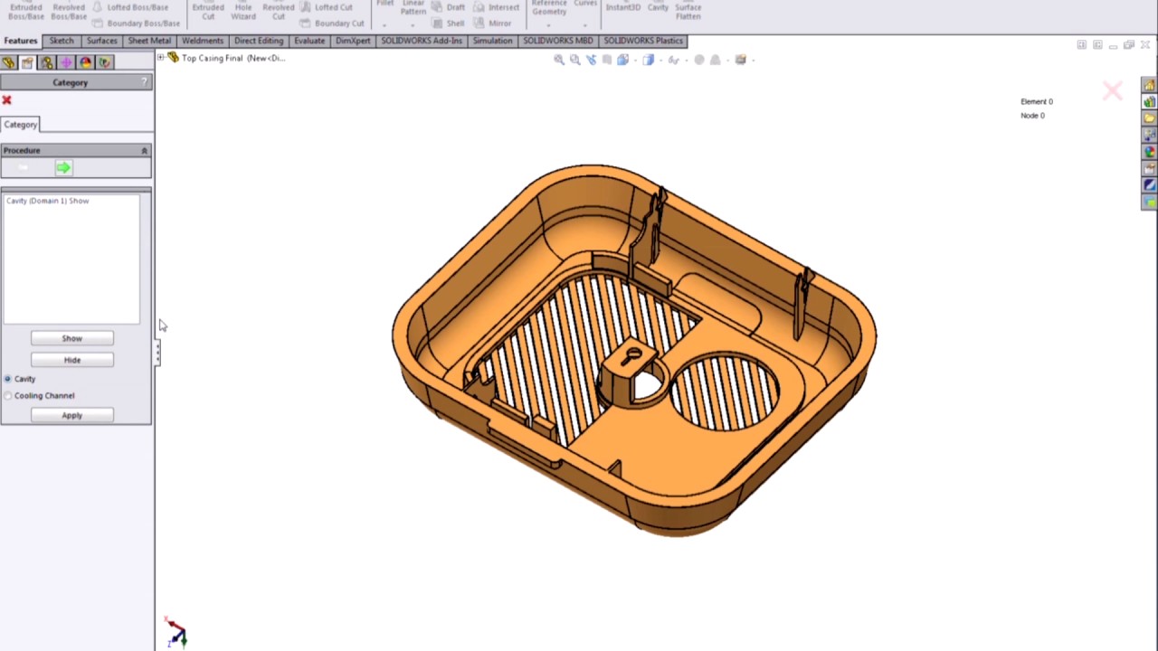 SOLIDWORKS Simulation - Making Better Injection Molded Parts with SOLIDWORKS Plastics