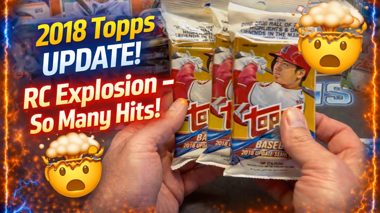 2018 Topps Update FATPACK RIP! TONS OF RC HITS! 
