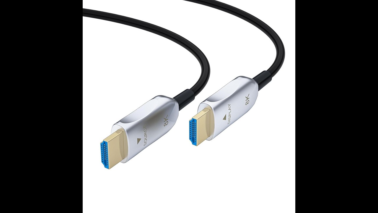 LAN-SAINTKAY 8K Fiber Otpicl HDMI 2.1 Cable 66ft/20m Review - Pros & Cons - LAN-SAINTKAY 8K HDMI