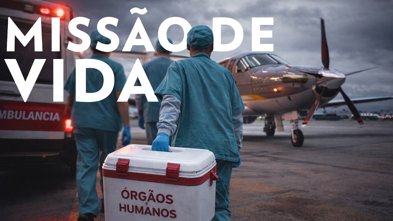 Uma chamada urgente mobiliza uma operação aérea contra o tempo