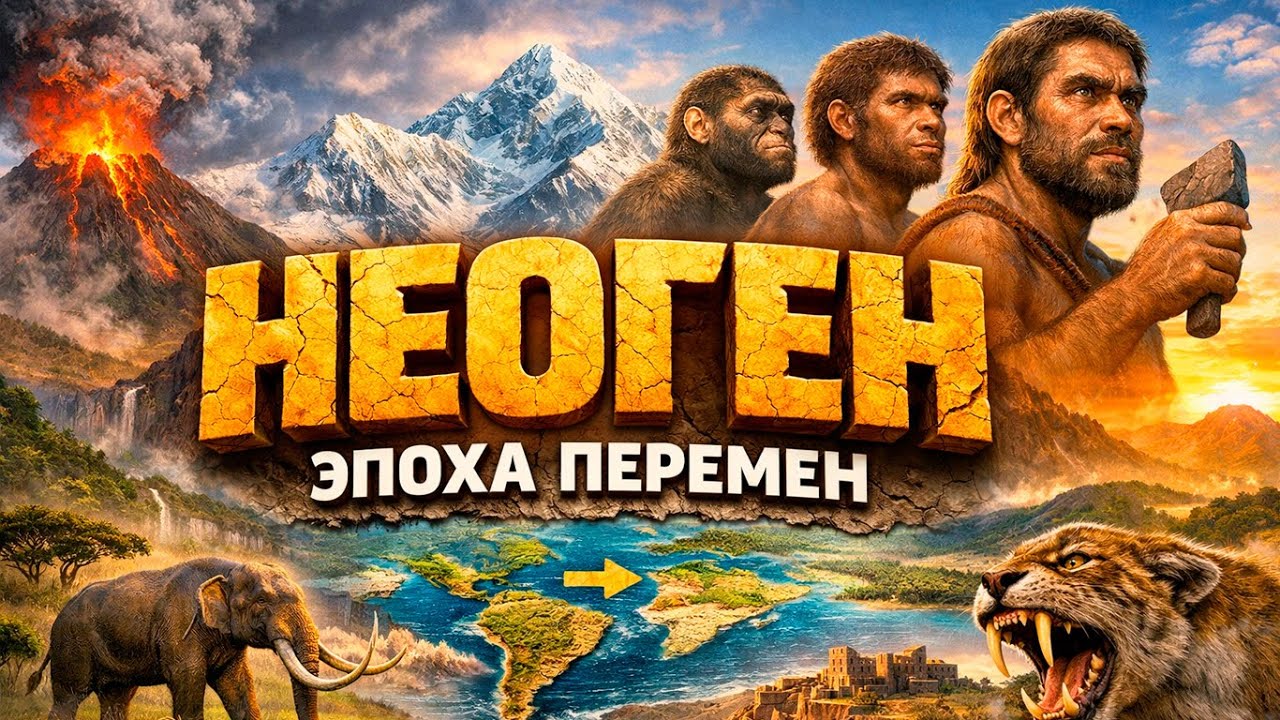 Земля до людей: Неоген — эпоха, которая собрала планету “как сейчас”