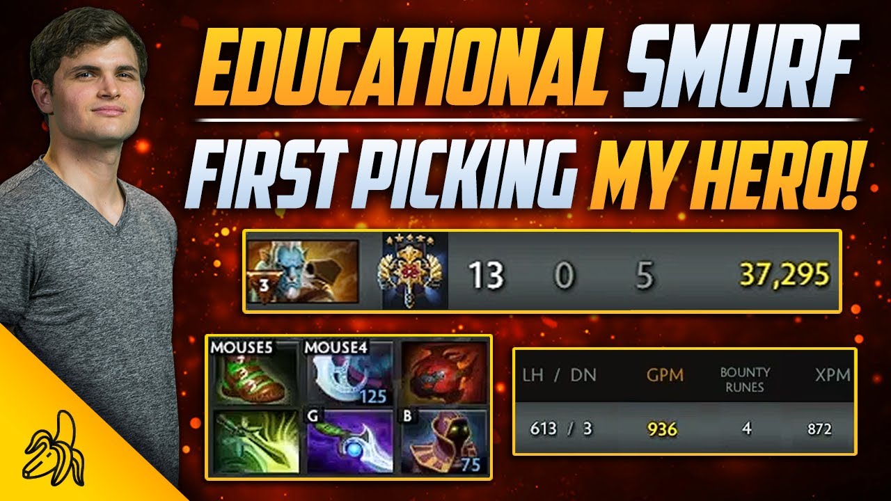 First Picking Carry in the 3k Ancient Bracket (Educational Smurf Ep.14)