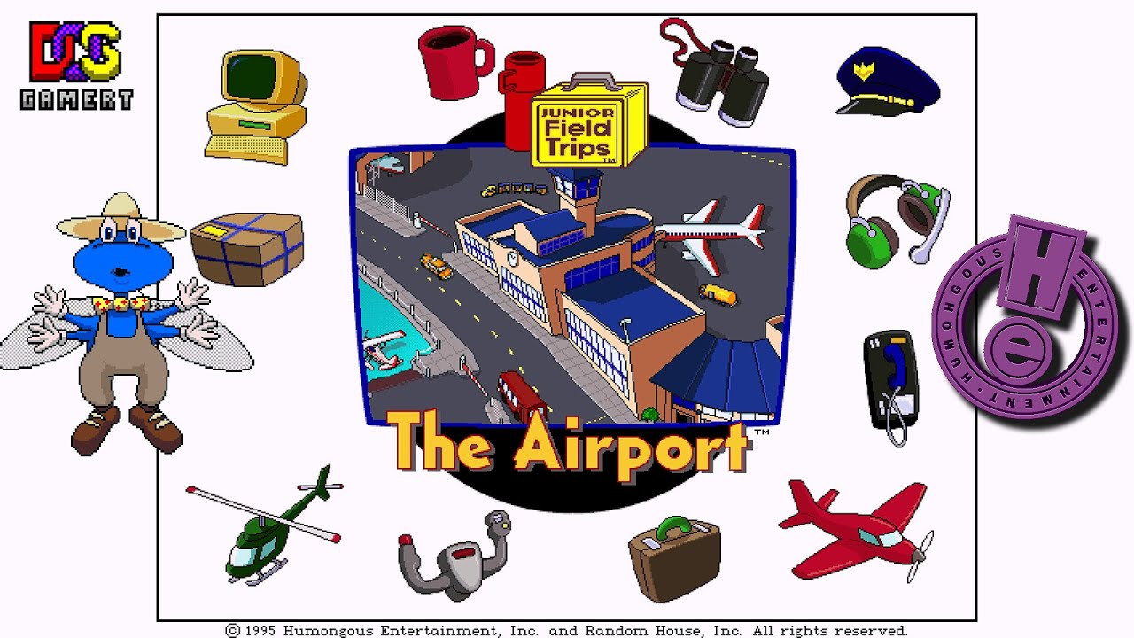 Longplay: Junior Field Trips - Let's Explore the Airport (1995) | 4K/60